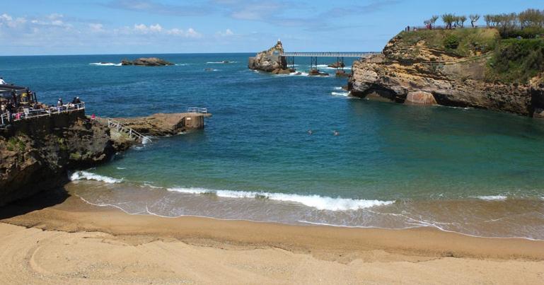 T3 Centre Proche Plage Avec Parking Privatif Biarritz Eksteriør bilde